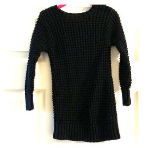 Girls black sweater